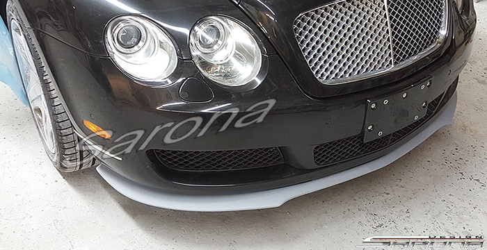 Custom Bentley Flying Spur  Sedan Front Lip/Splitter (2005 - 2008) - $790.00 (Part #BT-021-FA)